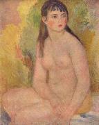 Pierre-Auguste Renoir Weiblicher Akt oil painting artist
